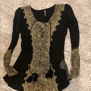 Boho Free People top